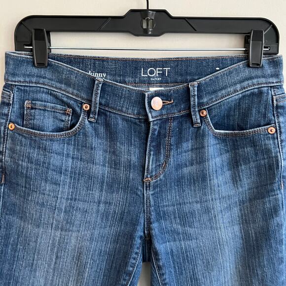 LOFT Outlet Modern Skinny Jeans 4 Petite - Picture 2 of 7